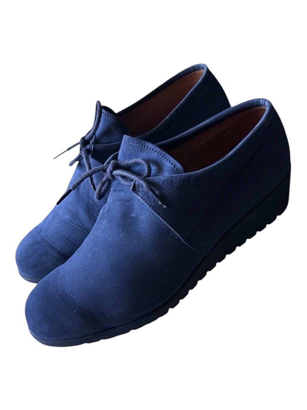 Handmade Luxury BEAUTIFEEL Supple Suede Navy Calf Leather Matte Finish